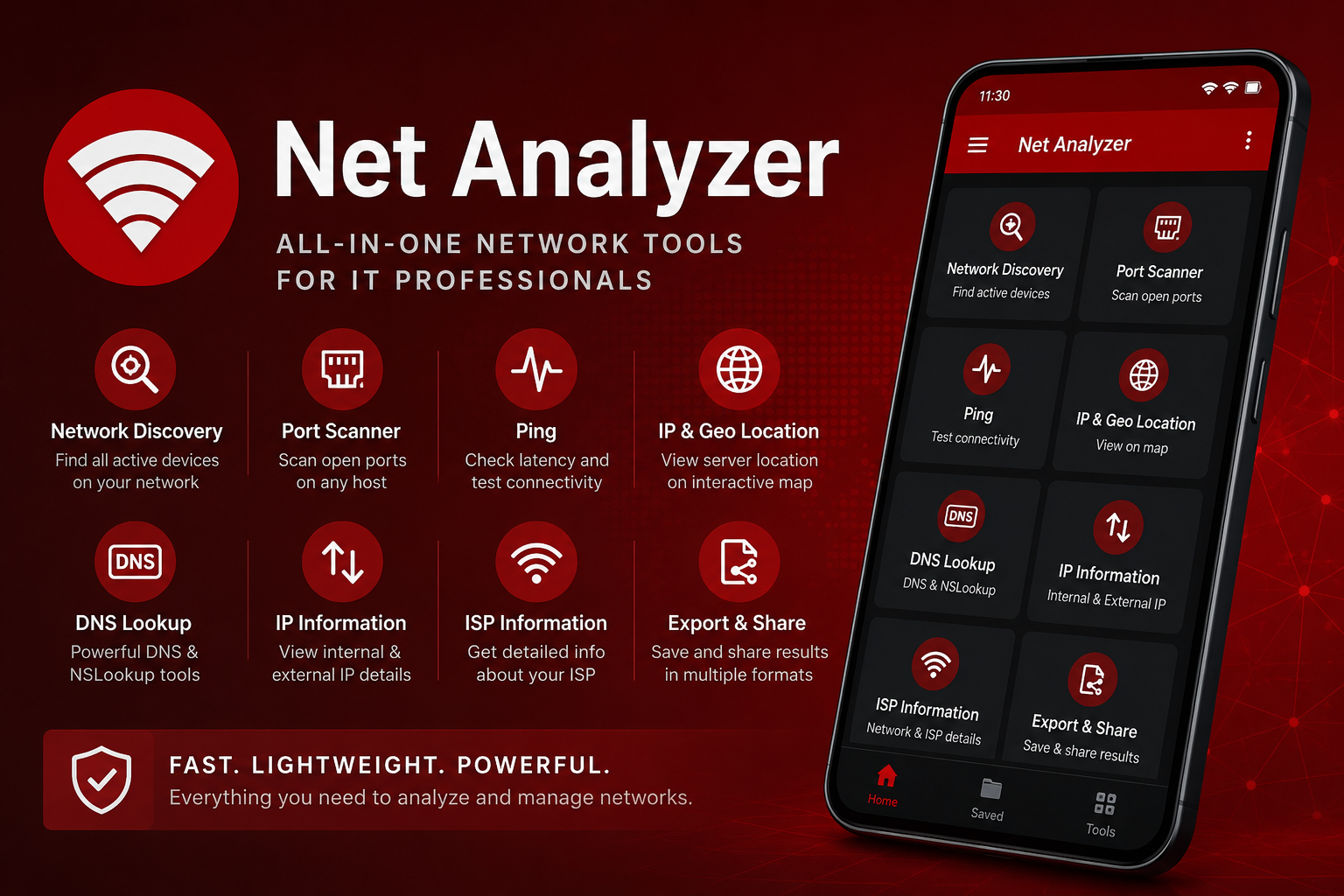 Net Analyzer Banner